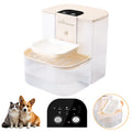 Smart Pet Water Fountain Automatic Cat Water Dispenser 4.5L Cordless Rechargeable Dog Water Fountain Self-Refill with 3 Adjustable Volume 3 Time Inter