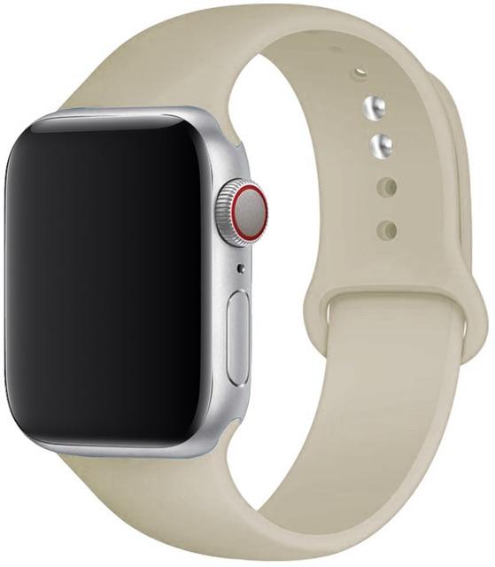 Silicone Strap Apple Watch Bands